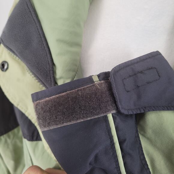 Columbia Core Womens Green Gray Interchange 3-in-1 Snow Ski Winter Jacket Size L - Picture 10 of 14